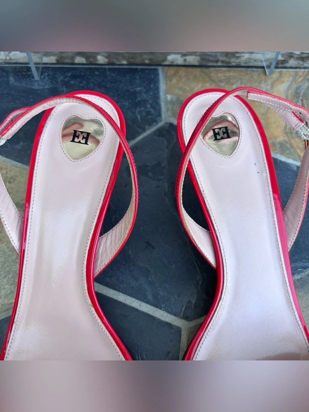 Escada Slingback Sandals